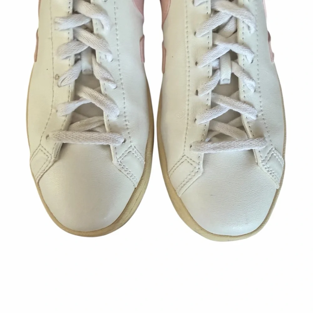 Veja Campo Sneaker Pink/White Esplar Leather Women's Size 40 (US 9) EUC!